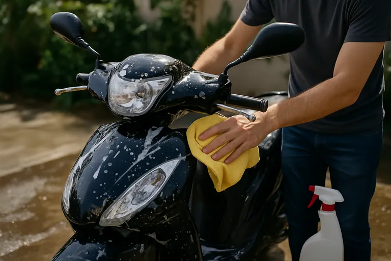 Hoe hou je je scooter écht spic en span?